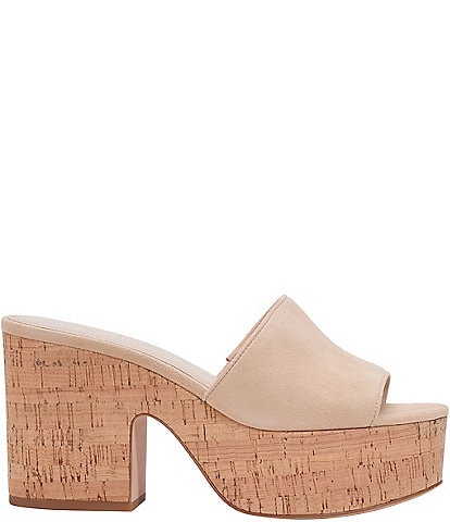 kate spade new york Ibiza Suede Platform Sandals