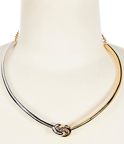 kate spade new york Interlock Collar Necklace
