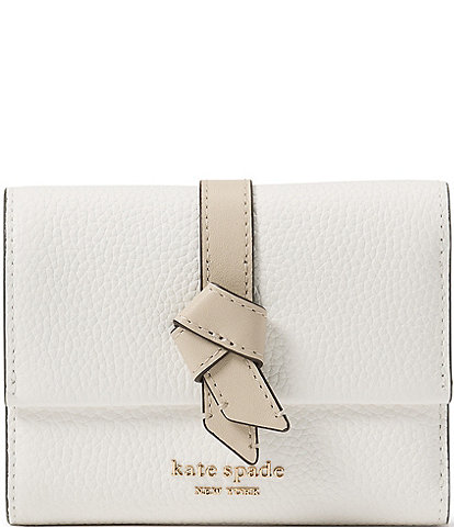 kate spade new york Knott Colorblocked Small Compact Wallet