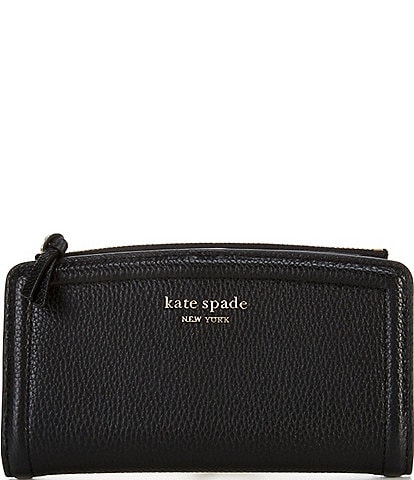 KATE SPADE Morgan Flap Continental Wallet For Women (Black, OS)