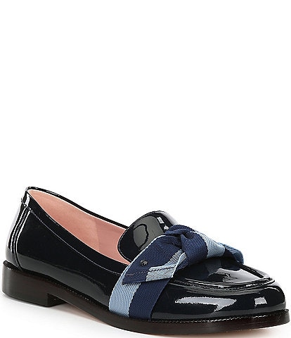 kate spade new york Leandra Bow Leather Loafers