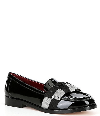 kate spade new york Leandra Bow Leather Loafers