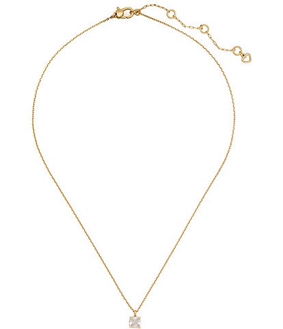 kate spade new york Little Luxuries Crystal Short Pendant Necklace