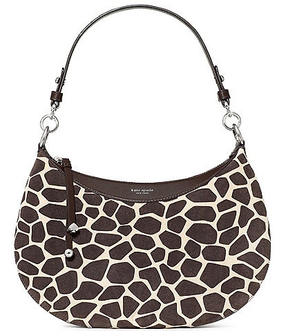 kate spade new york Liv Giraffe Suede Shoulder Bag