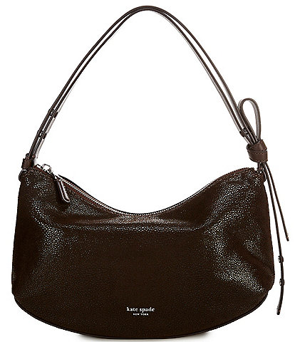 kate spade new york Loop Dot Suede Shoulder Bag