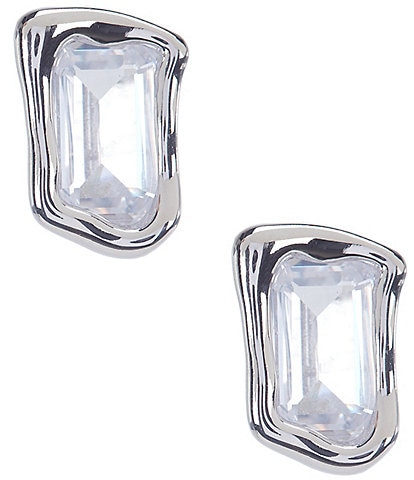 kate spade new york Molten Large Glass Chunky Stud Earrings