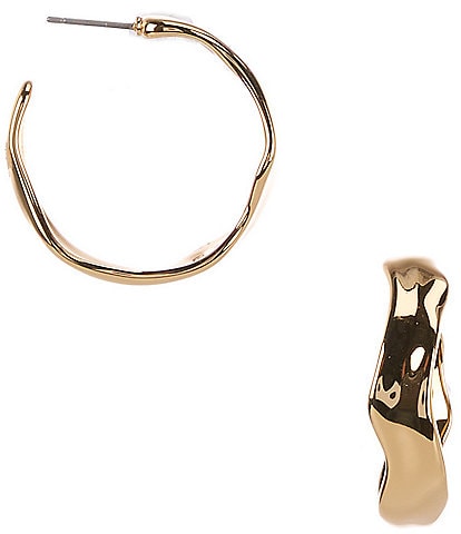 kate spade new york Molten Hoop Earrings