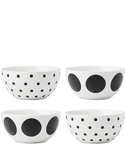 kate spade new york On The Dot Assorted All-Purpose Bowls, Set of 4