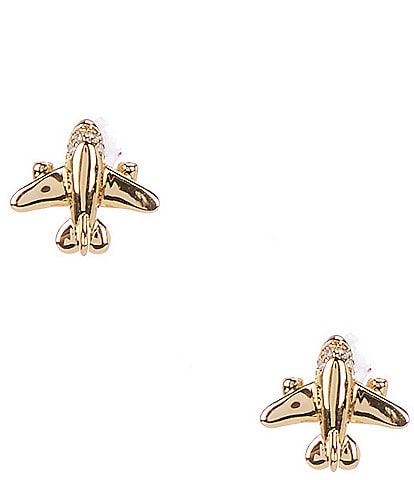kate spade new york Out Of Office Airplane Stud Earrings
