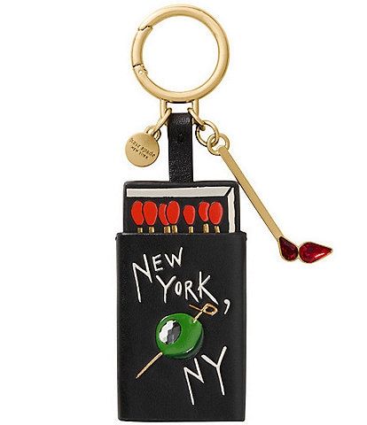kate spade new york Perfect Match Smooth Leather Matchbook Bag Charm