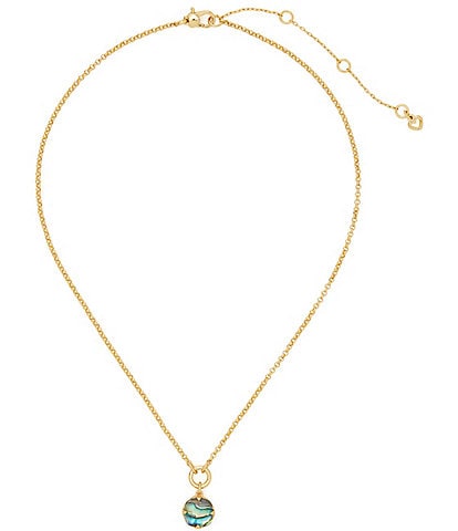 kate spade new york Pop Of Joy Short Pendant Necklace