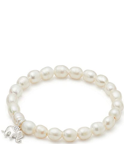 kate spade new york Precious Elephant Pearl Stretch Bracelet