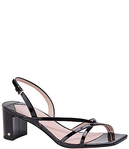 kate spade new york Renee Patent Leather Slingback Sandals