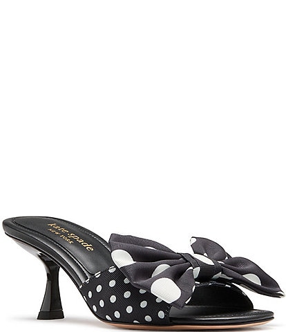 kate spade new york Rue Polka Dot Bow Sandals