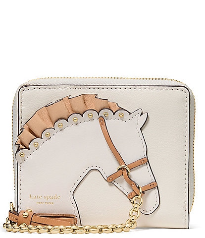 kate spade new york Saddle Up Horse Small Compact Wallet