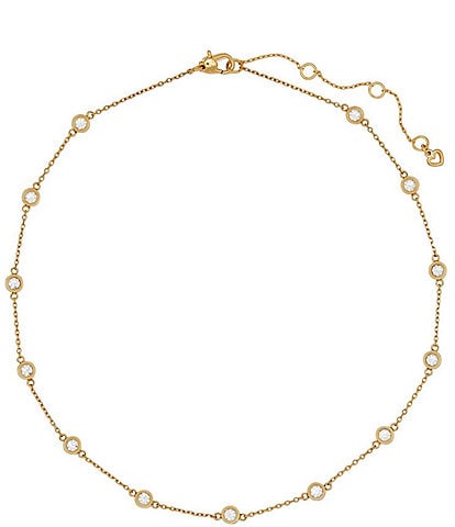 kate spade new york Set In Stone Station Collar Necklace
