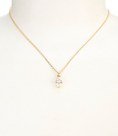 kate spade new york Signature Solitaire Short Pendant Necklace