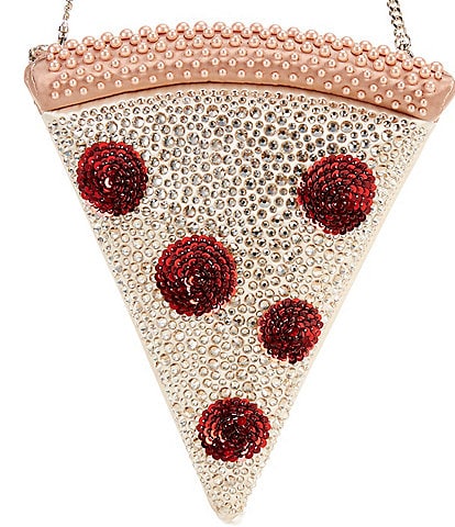 kate spade new york Slice Crystal 3D Pizza Crossbody Bag