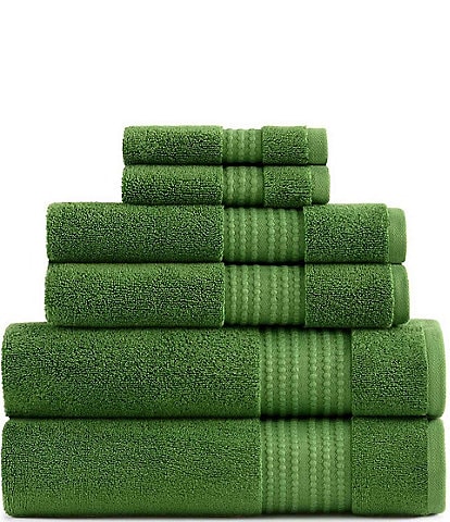 kate spade new york Solid Dot Dobby Zero Twist Cotton Bath Towels