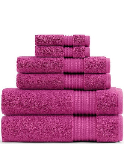 kate spade new york Solid Dot Dobby Zero Twist Cotton Bath Towels