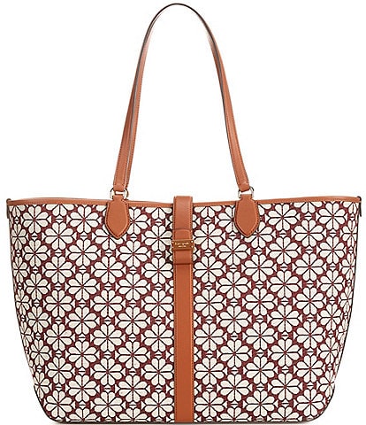 kate spade new york Spade Flower Jacquard Large Open Tote Bag