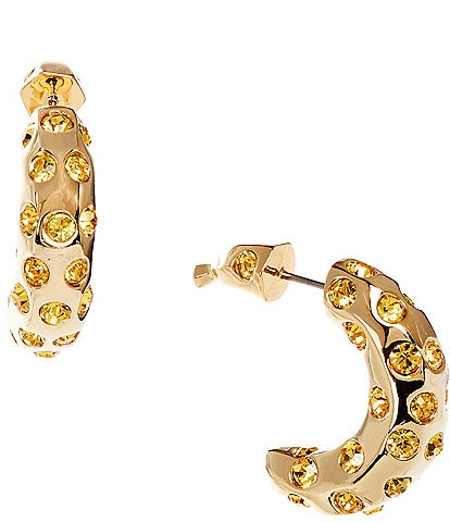 kate spade new york Summer Daze Banana Rhinestone Resort Drop Earrings