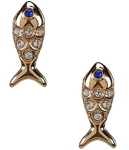 kate spade new york Summer Daze Fish Resort Stud Earrings