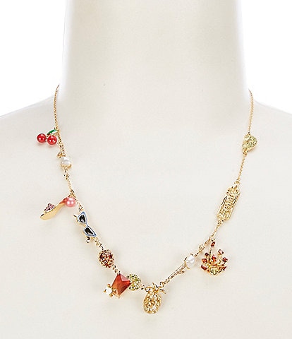 kate spade new york Sweet Treasures Scatter Collar Necklace