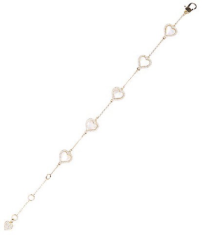 kate spade new york Take Heart Pearl Line Bracelet