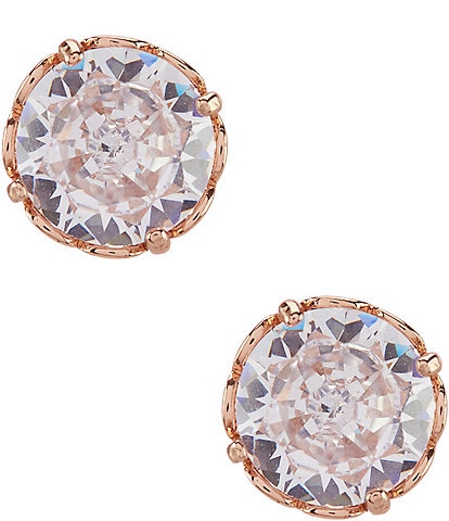 kate spade new york Crystal & Imitation Pearl Flower Stud Earrings - Macy's