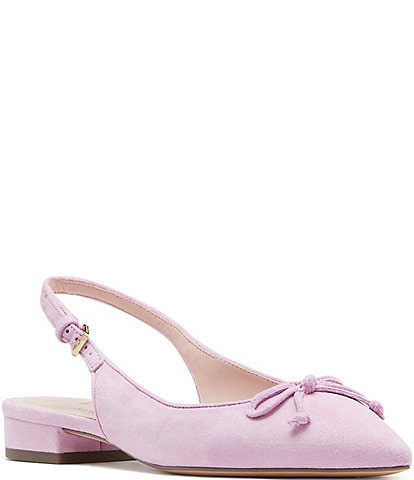 kate spade new york Veronica Leather Slingback Flats