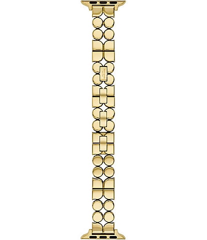 kate spade new york Women's 38-49mm Gold Tone Stainless Steel Bracelet for Apple Watch®