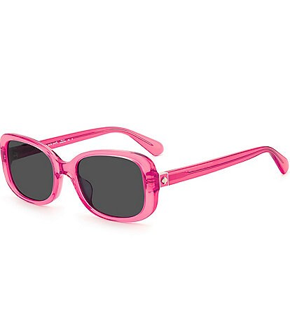kate spade new york Women's Dionna 52mm Rectangle Sunglasses