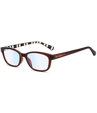 kate spade new york Women's JOETTA 50mm Rectangle Reader Glasses