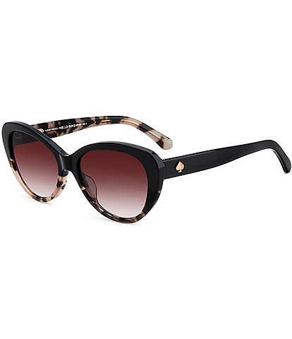 kate spade new york Women's Josi 55mm Cat Eye Sunglasses