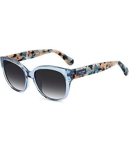kate spade new york Women's Ninna 55mm Round Sunglasses