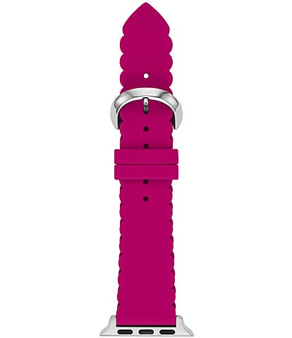 kate spade new york Women's Pink Silicone 38/40/41mm Band for Apple Watch®