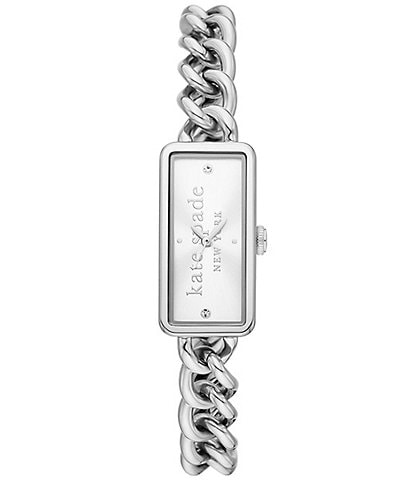 kate spade new york Women's Rosedale Three-Hand Stainless Steel Bracelet Watch