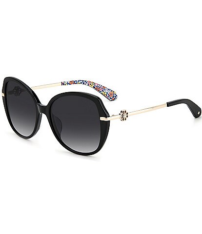 kate spade new york Women's Taliyah 57mm Oval Sunglasses