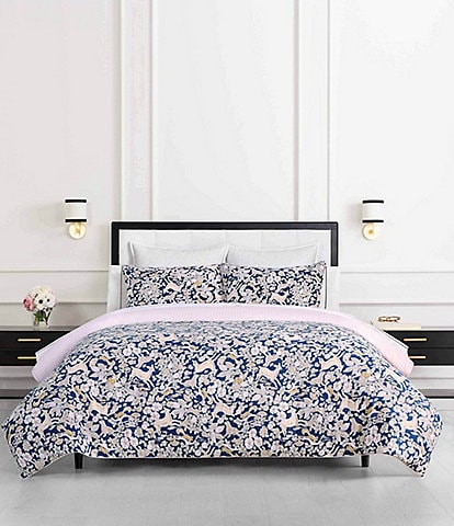 kate spade new york Woodland Scene Print Reversible Comforter Mini Set