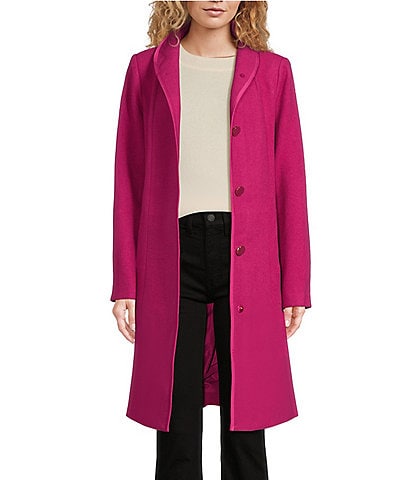 kate spade new york Wool Collared Walker Coat