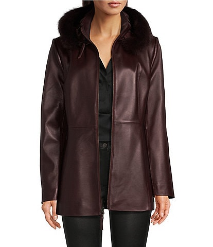 womens leather jackets Dillard s