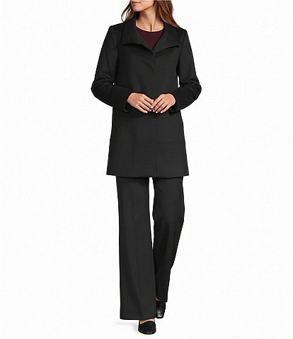 Katherine Kelly Pure Wool Stand Collar Coat