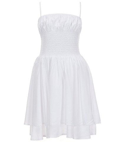 KatieJNYC Big Girls 7-16 Peri Smocked Dress