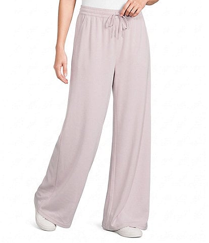 KATYDID Drawstring Waistband Wide Leg Pants