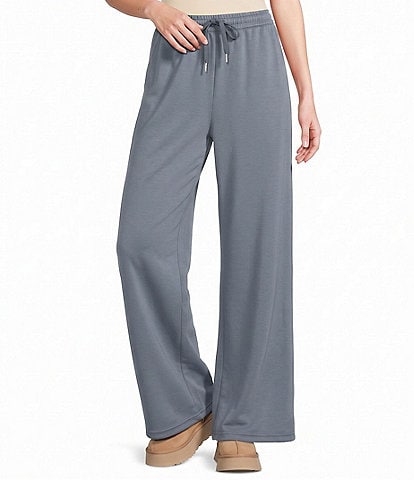 KATYDID Drawstring Waistband Wide Leg Pants
