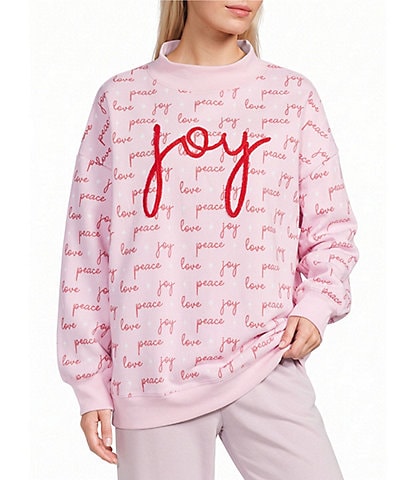 KATYDID Long Sleeve Joy Oversized Fit Sweatshirt