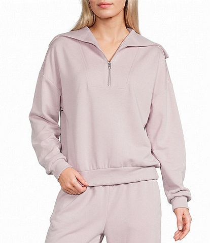 KATYDID Quarter Zip Long Sleeve Pullover