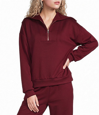 KATYDID Quarter Zip Long Sleeve Pullover