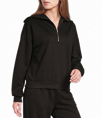 KATYDID Quarter Zip Long Sleeve Pullover